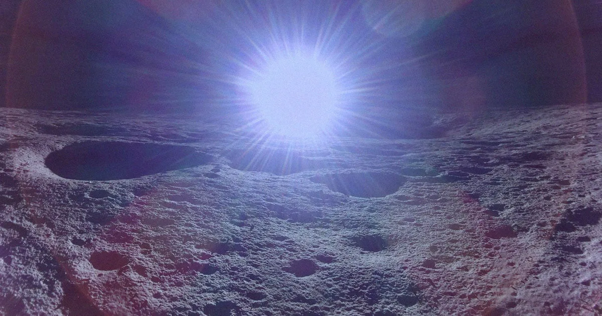 American Spacecraft Touches Down on Moon, Sends Back Photos