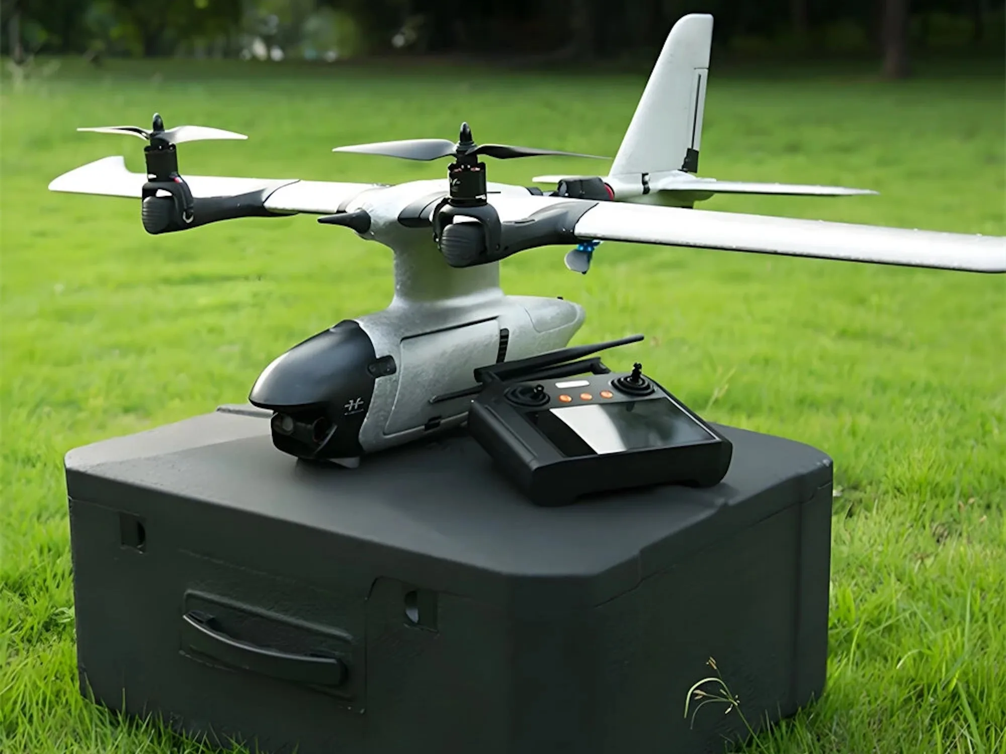 HaoHan FireFly drone features tilt rotors, airplane design and covers 56 miles on a full charge
