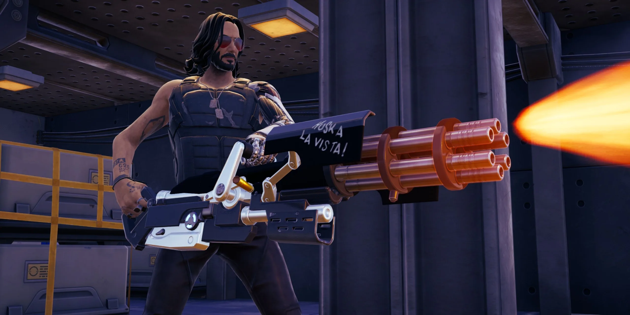 Fortnite: How to Get Brutus' Minigun