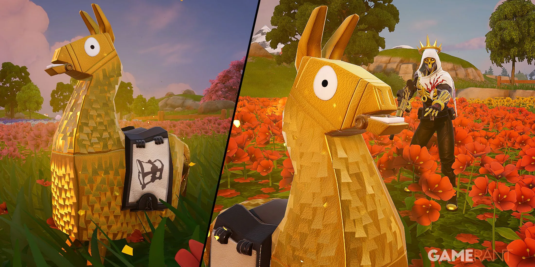 How To Search Golden Llamas in Fortnite