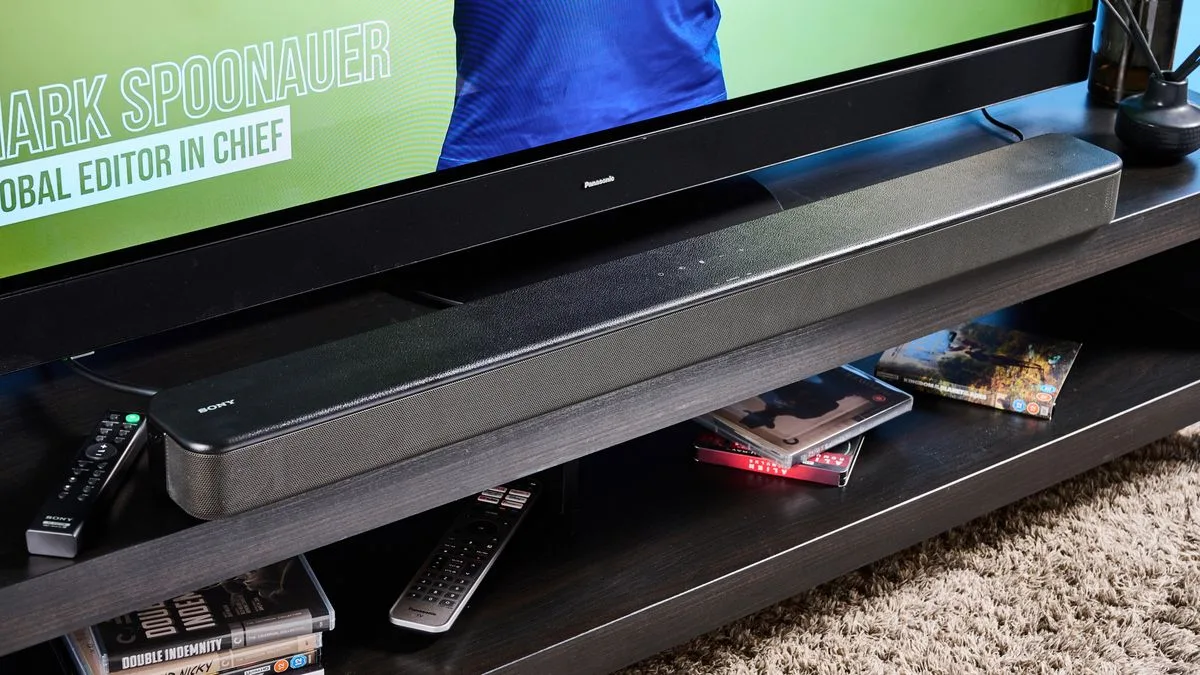 I just upgraded from my TV's built-in speakers with this $99 soundbar — and I'm never going back