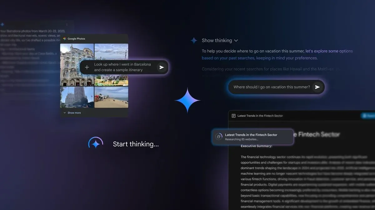 Gemini's new history-crawling model is rolling out to all with Deep Research in tow