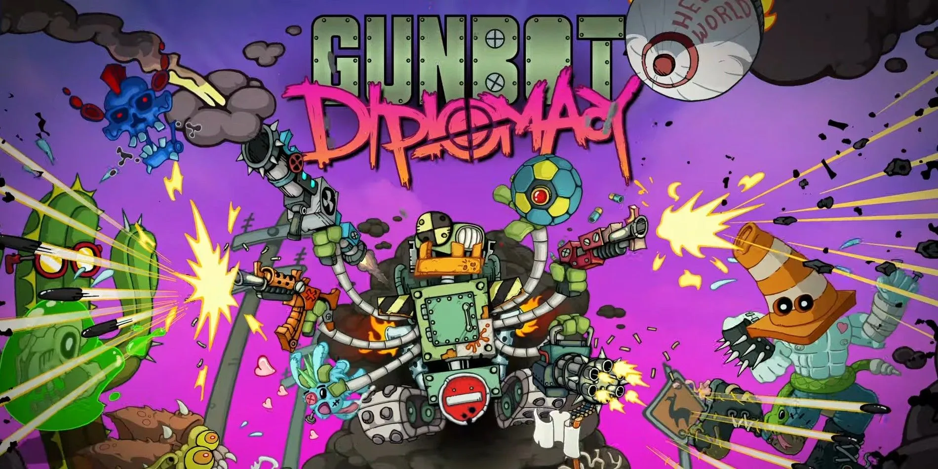 Gunbot Diplomacy – Official Gameplay Trailer