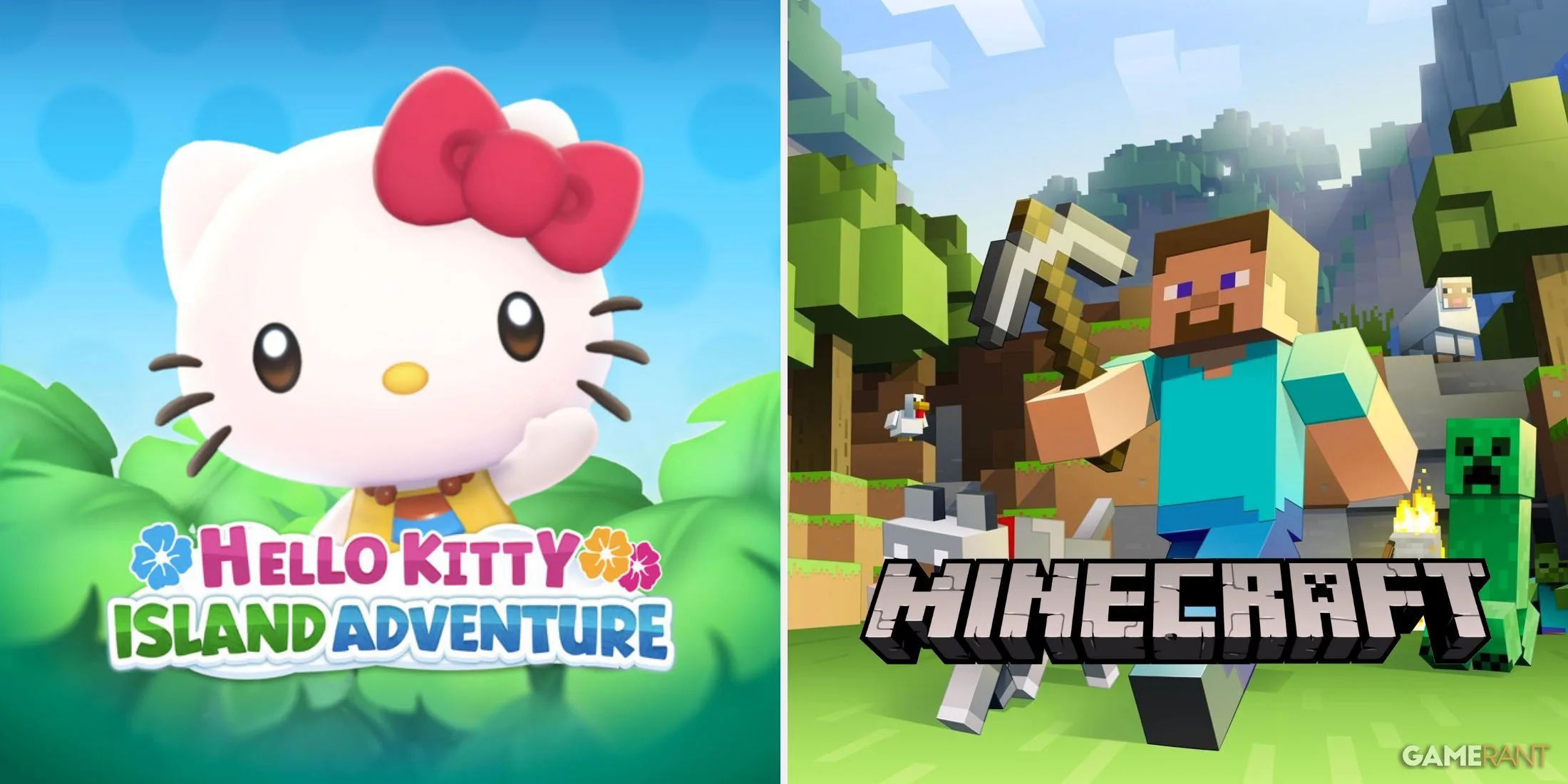 Why Hello Kitty Island Adventure Fans Should Give Minecraft a Try