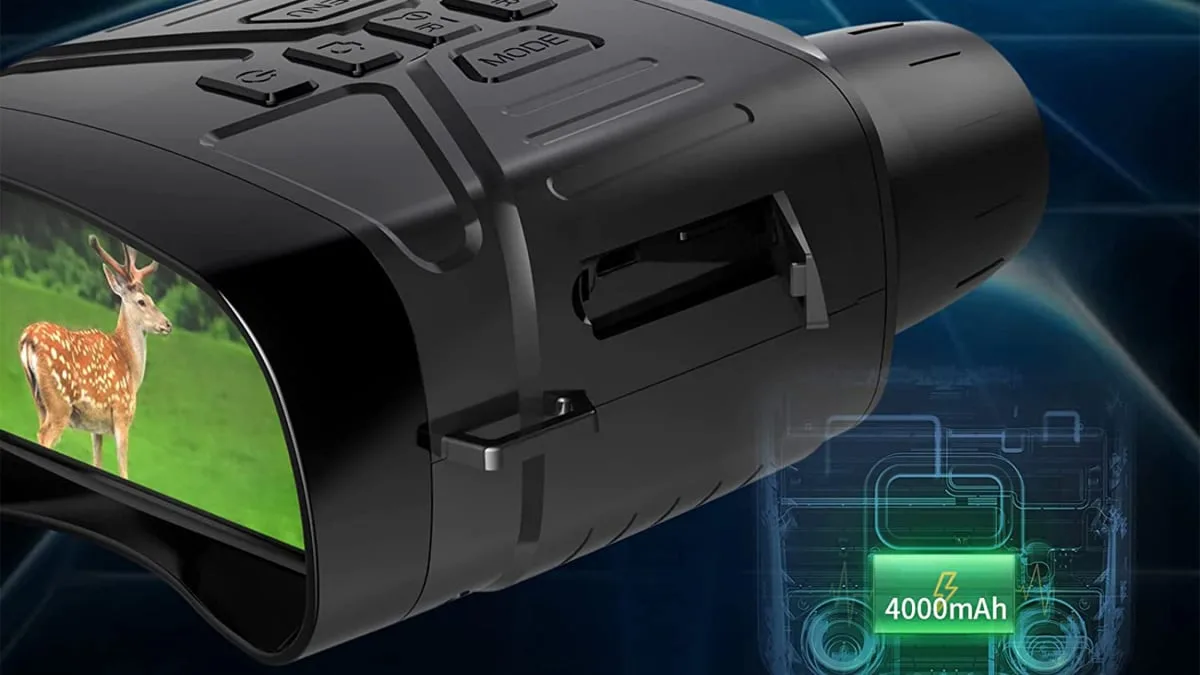 Get night-vision binoculars with 1080p HD recording for just $80