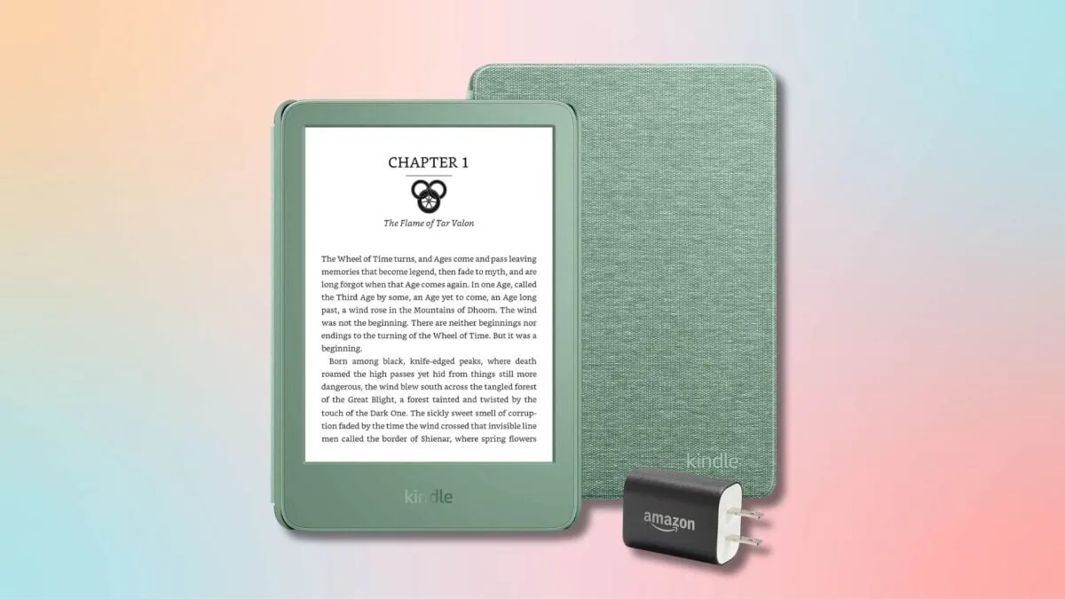 I absolutely love the Kindle, and you can save on its essentials bundle right now