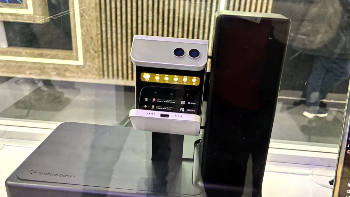 Samsung has phone concepts that bend, stretch and fold in every possible way