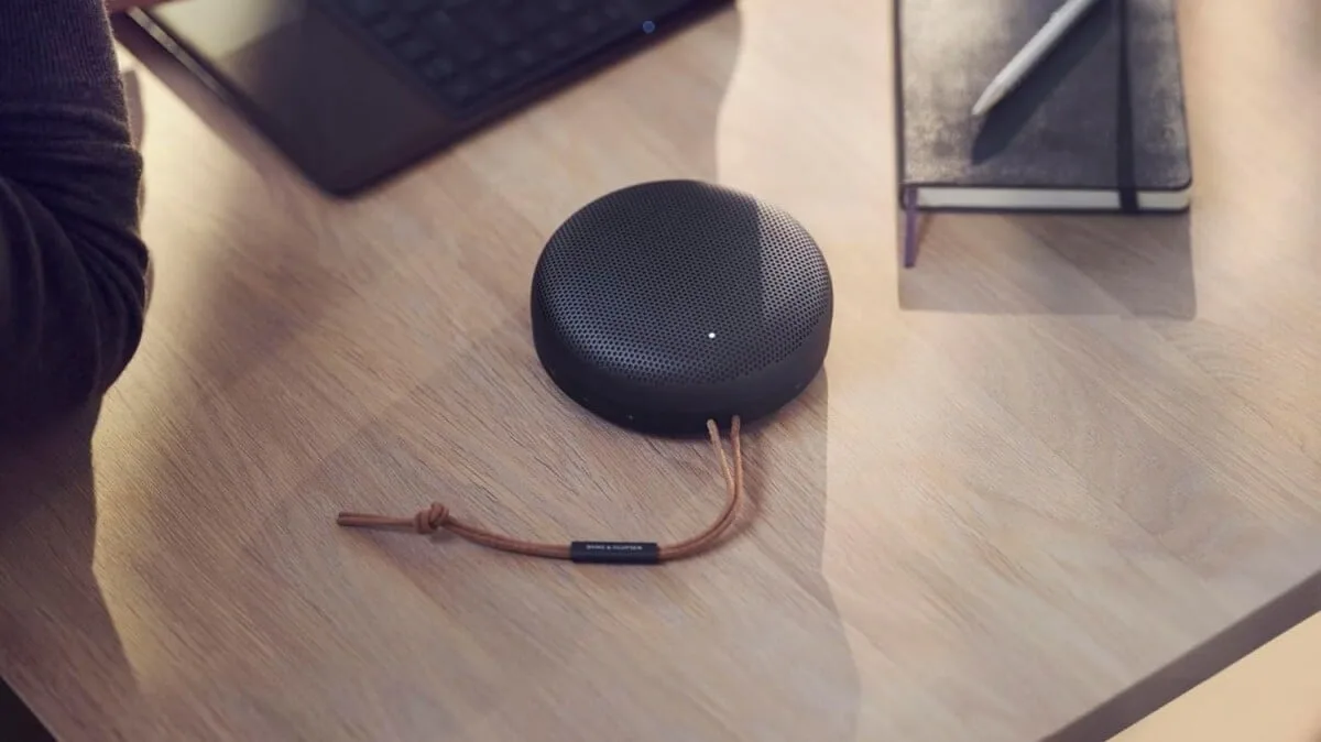 The Bang & Olufsen Beosound A1 Bluetooth speaker is over half off