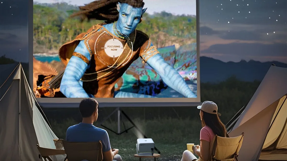 This Netflix-certified portable projector is $290 off