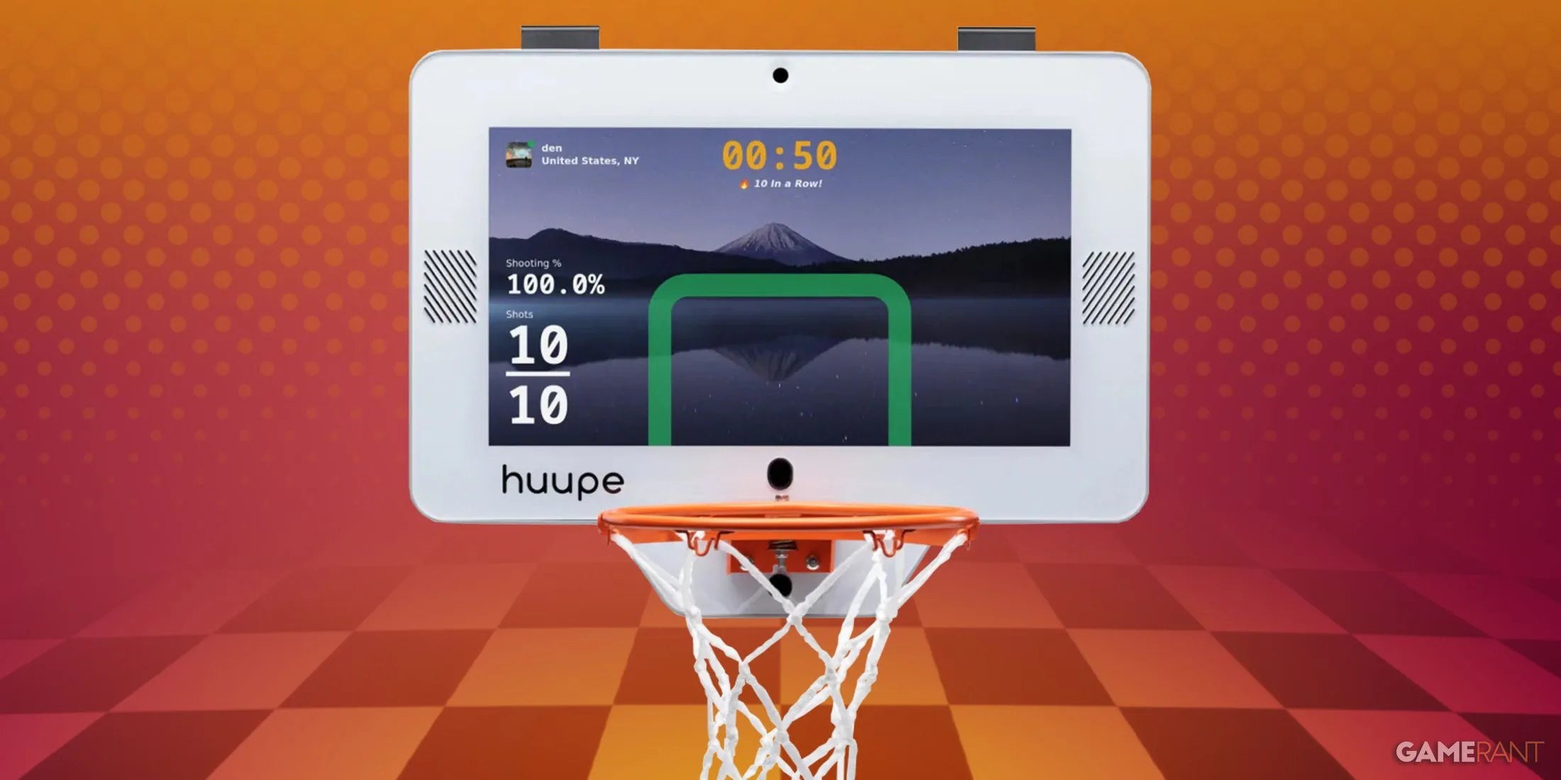What Features Are Included With The Huupe Smart Basketball Hoop