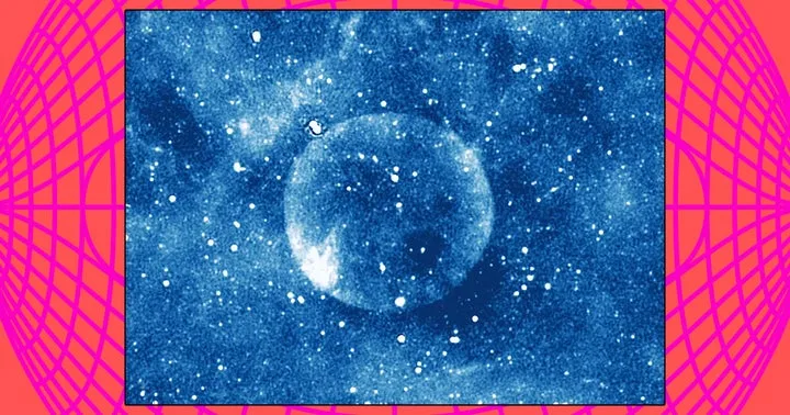 Images Show Entire "Universe" of Circular Structure That Can Only Be Seen as Radio Signals