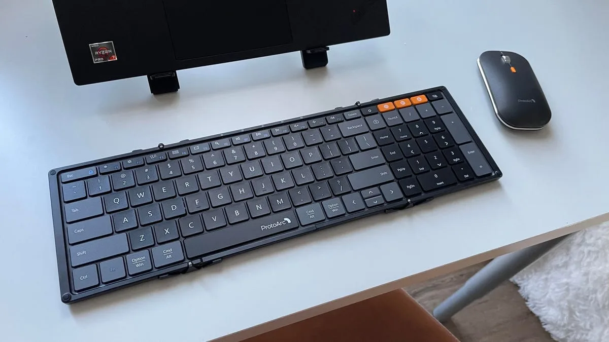 My go-to portable keyboard for remote work has a multi-month battery