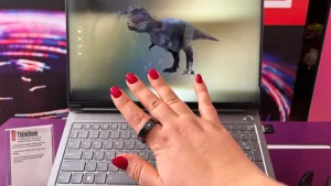 Lenovo's AI Ring Let Me Control a 3D PC With a Click of My Fingers, Like a Wizard