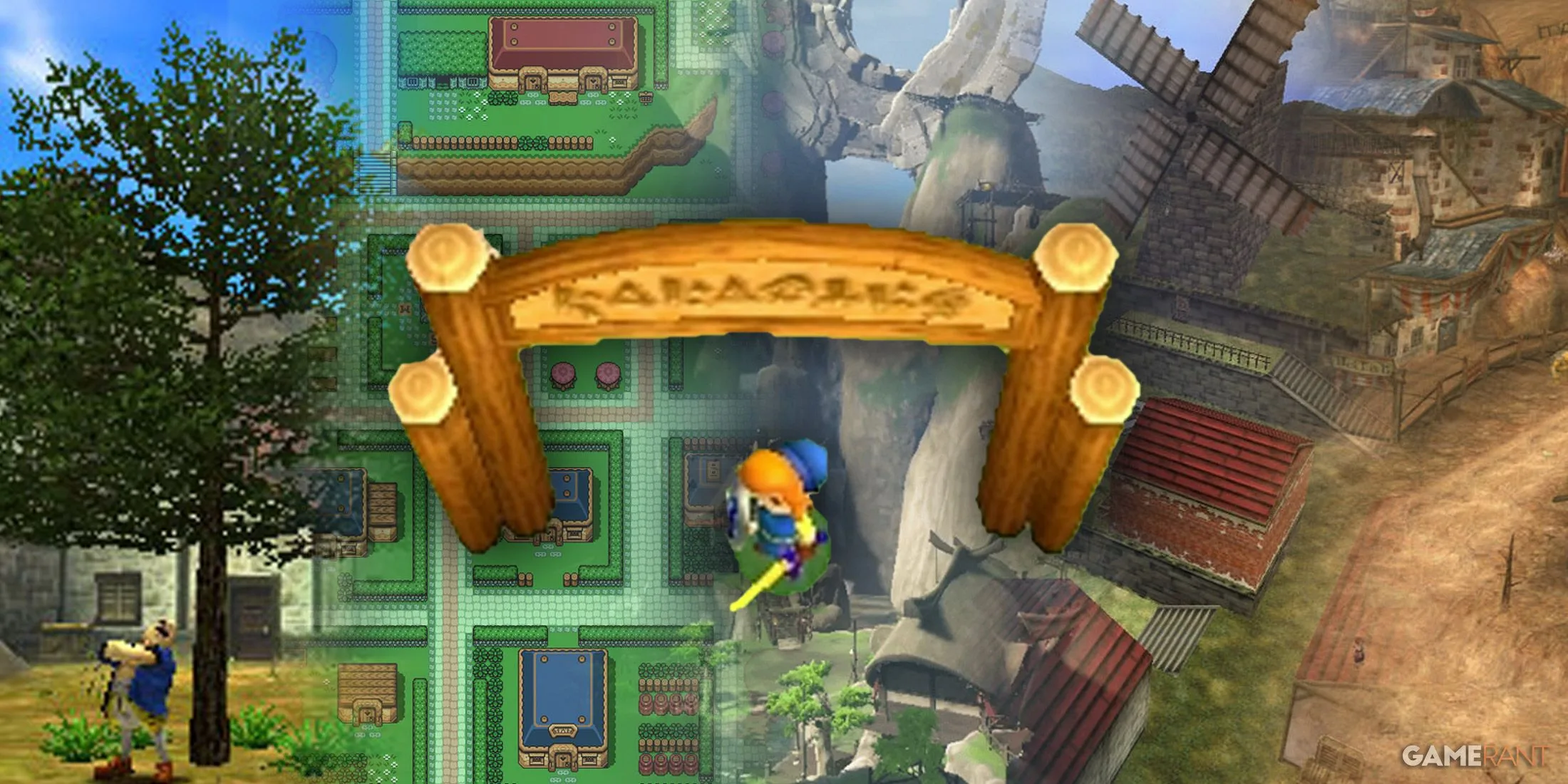 The Legend of Zelda Tier List for Every Version of Kakariko Village