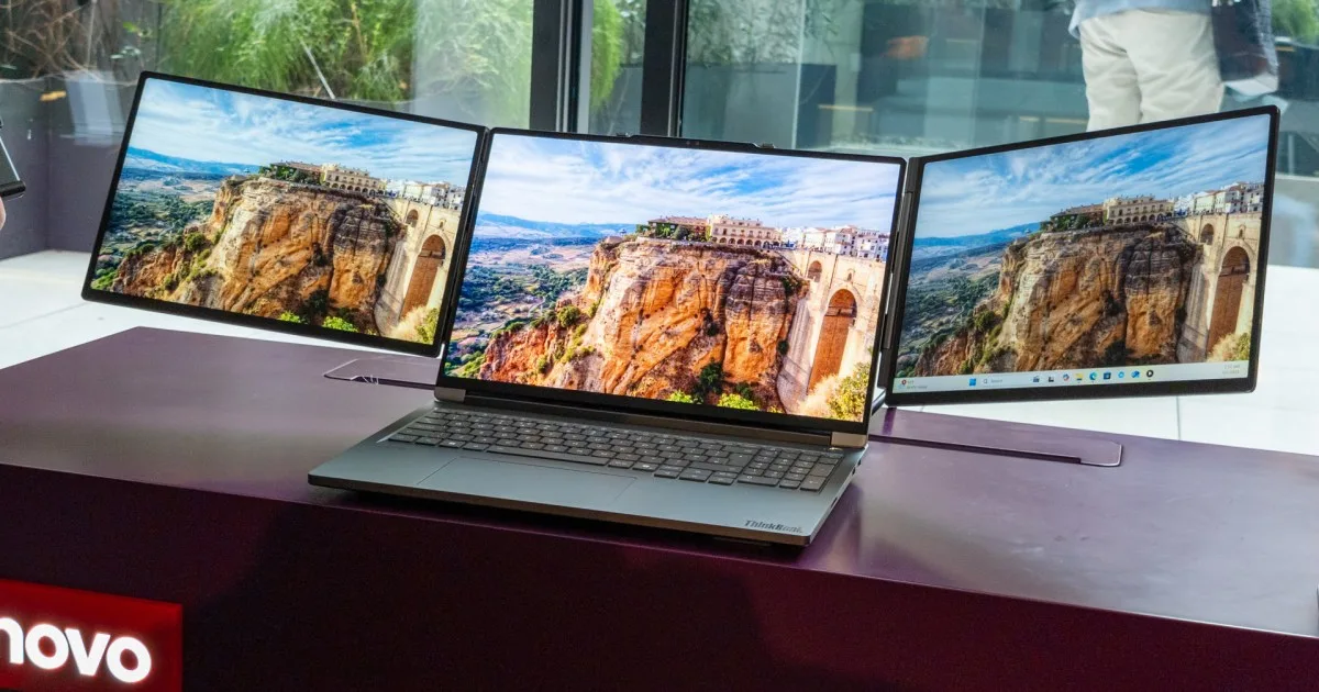 Lenovo’s display concept turns your laptop into a mobile powerhouse