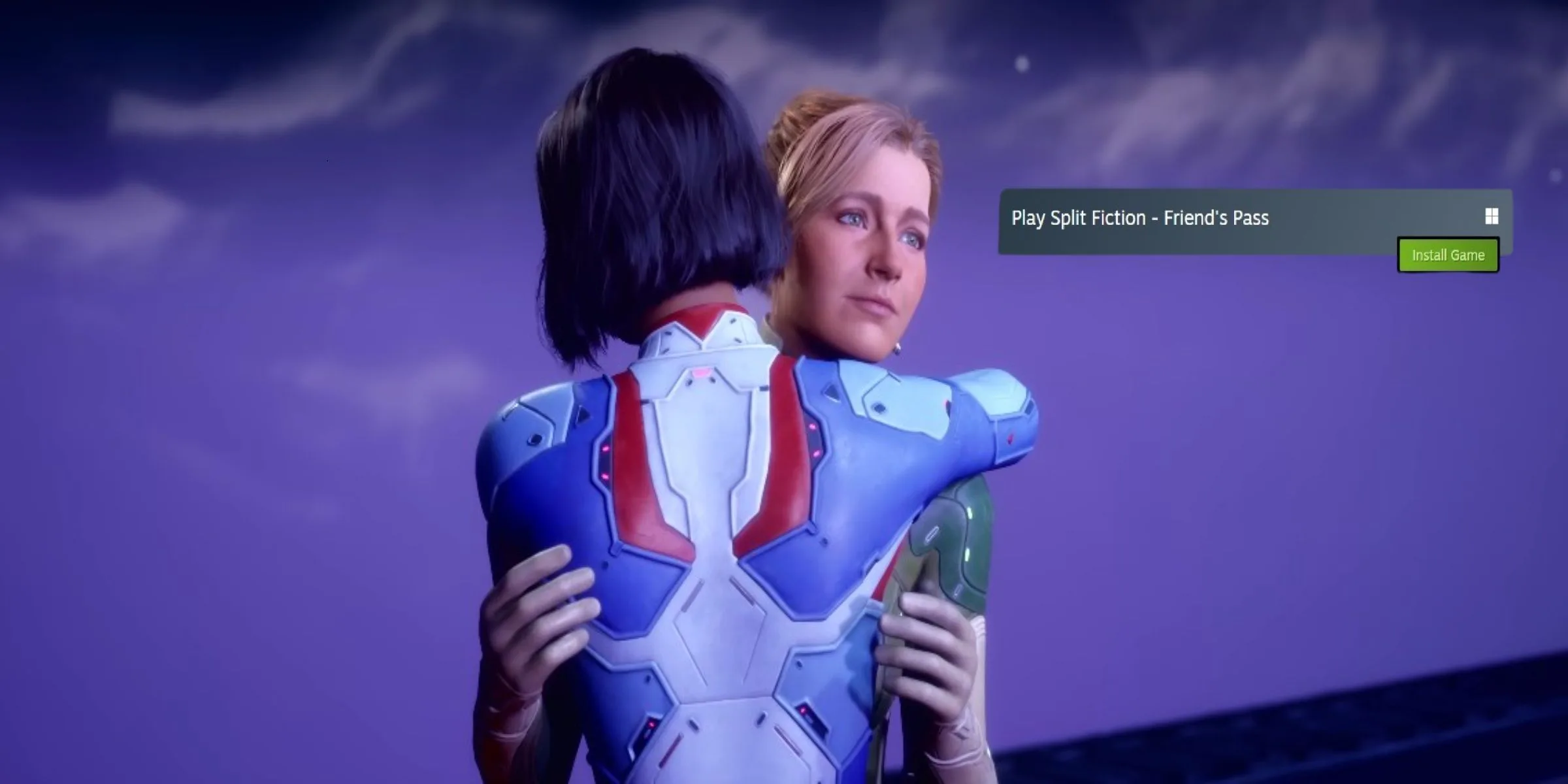 Using the Friend's Pass in Split Fiction