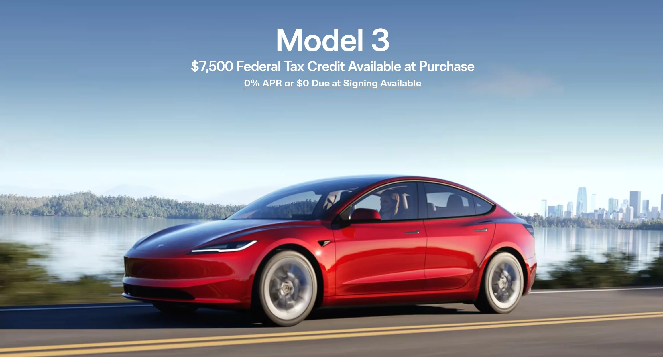 Tesla intros 0% APR financing rate deal to pad the Model 3 sales amidst global plunge