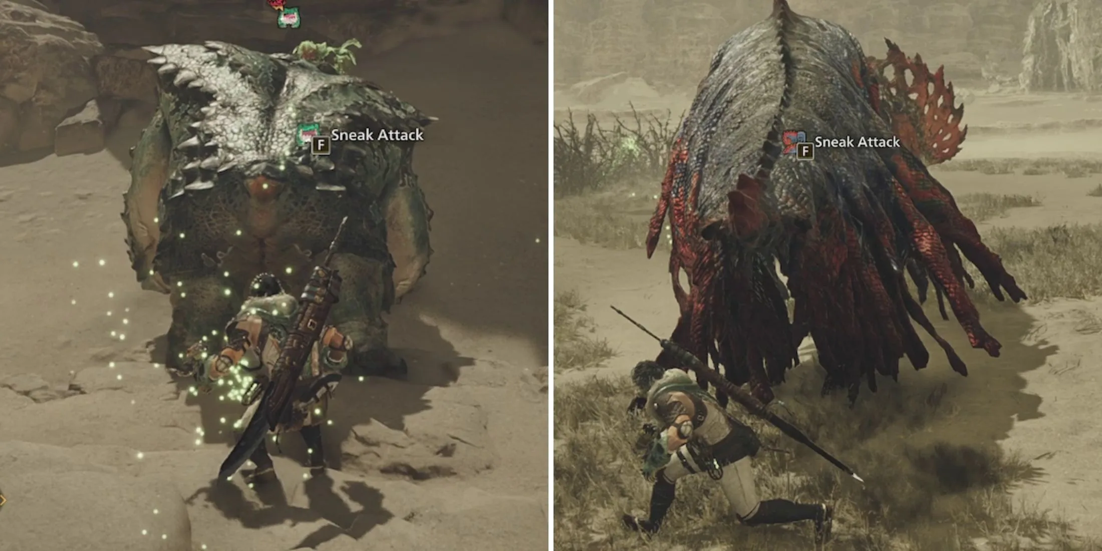How to Sneak Attack in Monster Hunter Wilds