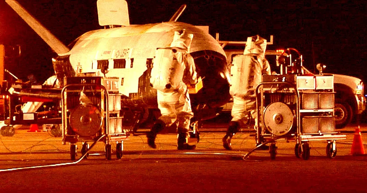 Mysterious Spacecraft Lands at Space Force Base