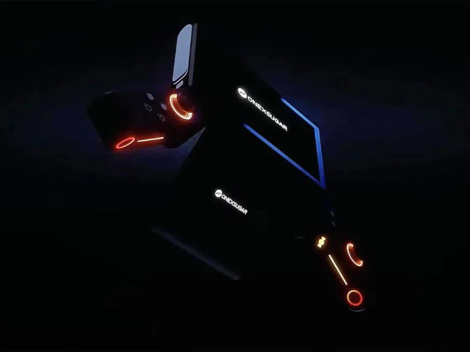 OneXPlayer OneXSugar: Full reveal of unusual Nintendo DS style gaming handheld teased for later this month