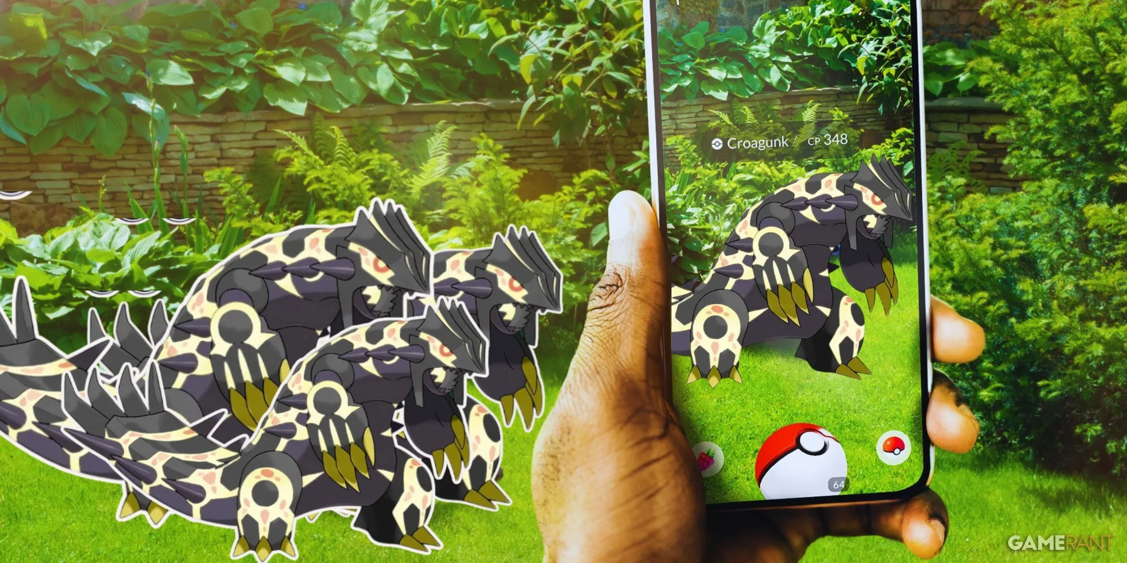 Pokemon GO Player Gets Buried Under Pokemon Spawns
