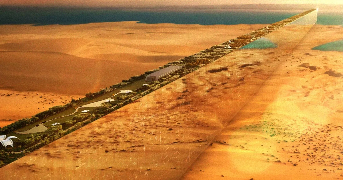 Saudi Arabia's 100-Mile Skyscraper Is Turning Into a Disaster