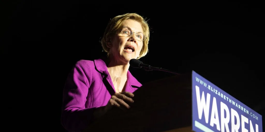 Elizabeth Warren Demands David Sacks Prove He Isn't 'Directly Profiting' From Trump Crypto Policies