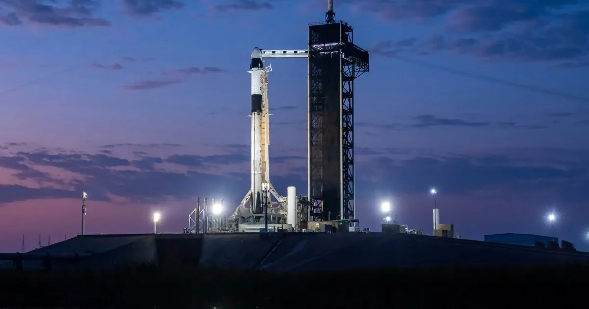 SpaceX needs good weather for Wednesday’s crewed launch. Here’s how it’s looking