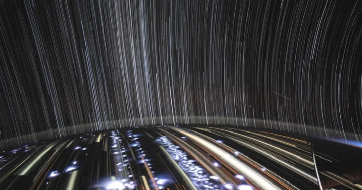 Astronaut’s stunning photo would look just fine in an art gallery