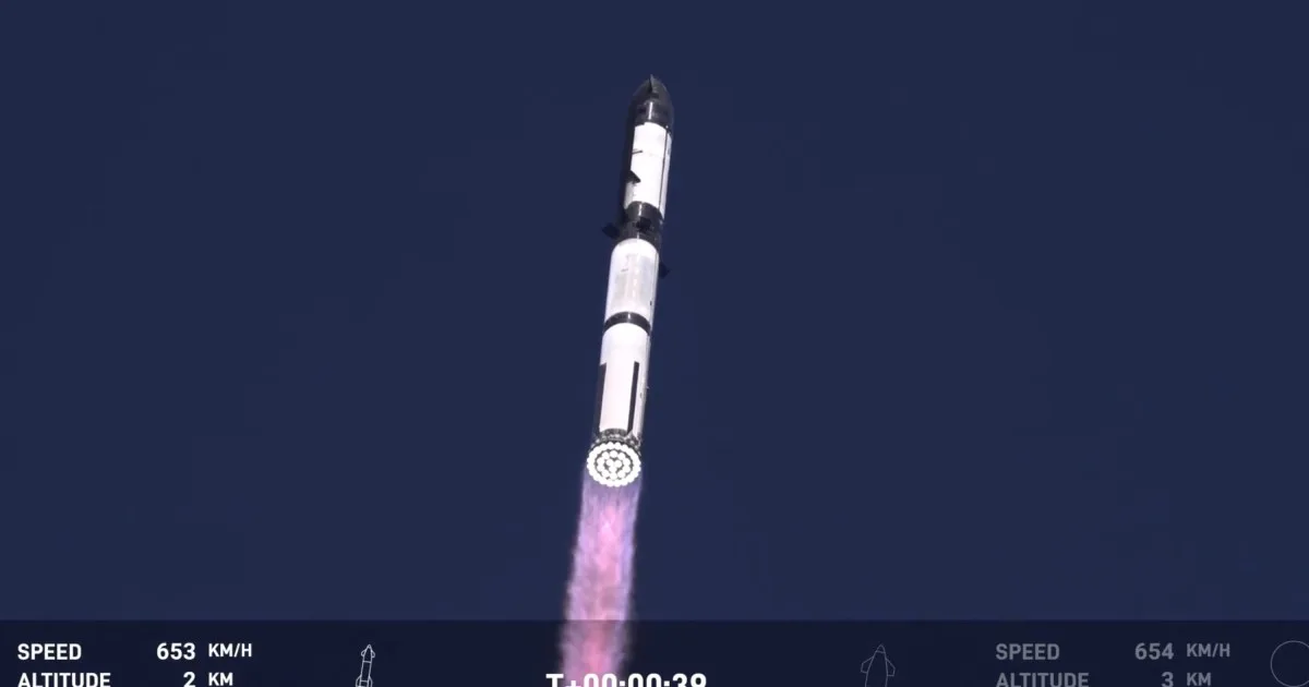 SpaceX’s Starship rocket blasts off in 8th test — watch the highlights here