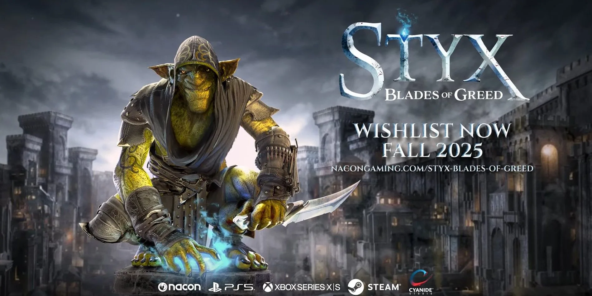 Styx: Blades of Greed – Official Reveal Trailer