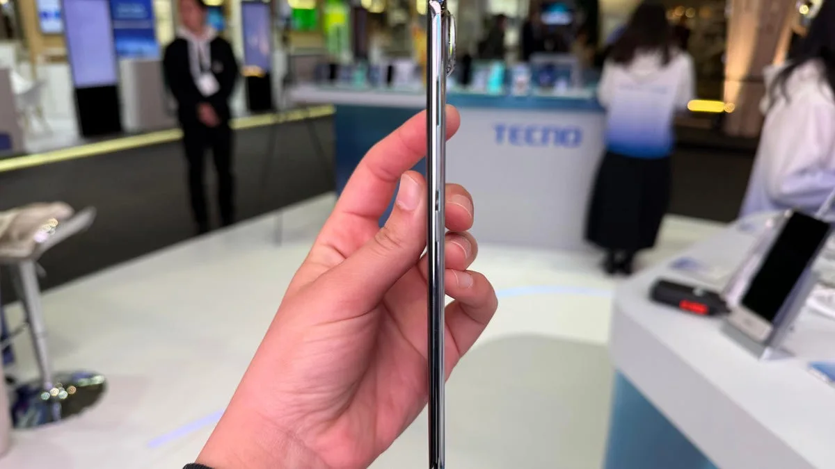 Tecno's Spark Slim Phone at MWC 2025 Is Nothing Short of a Marvel