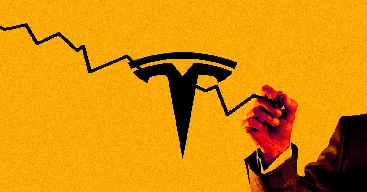 Tesla's Sales Are Falling So Much That the Cash It Rakes in for Carbon Credits Is Under Threat