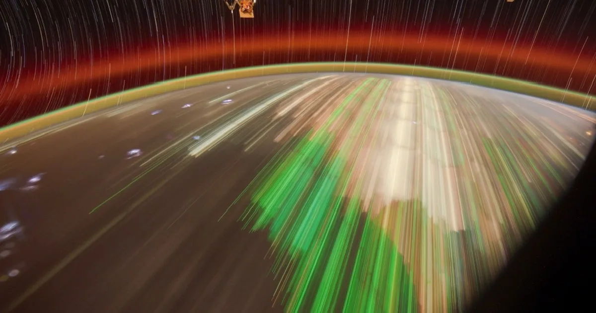 Astronaut’s jaw-dropping photo shows a different kind of ‘aurora’