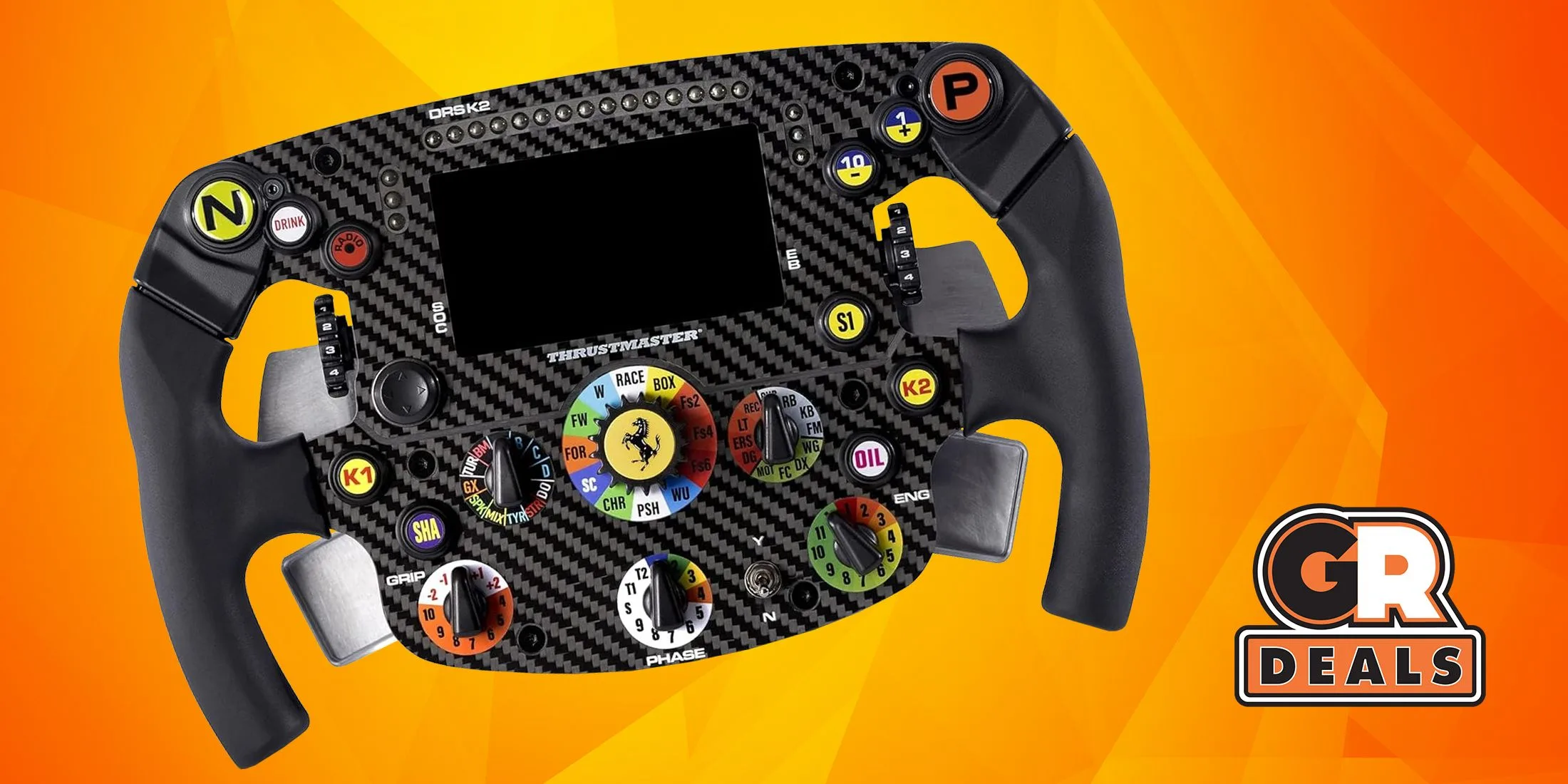 Get the Thrustmaster Ferrari SF 1000 Edition Racing Wheel At Lowest Price in More Than a Year