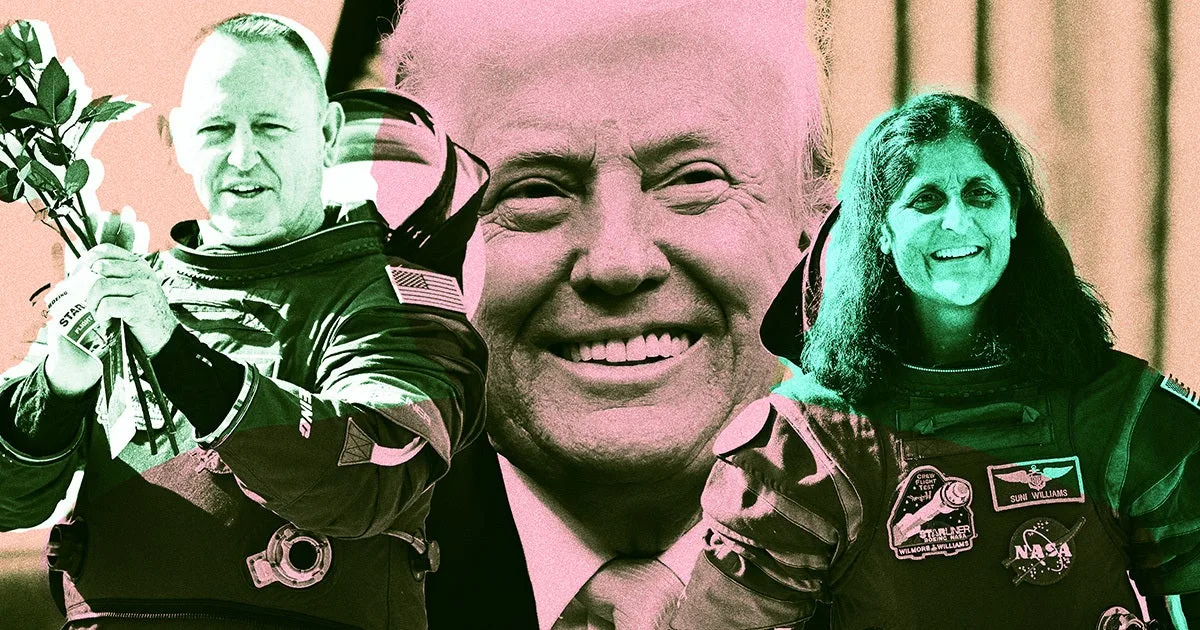 Trump Suggests That the Stranded Astronauts May Have Fallen in Love