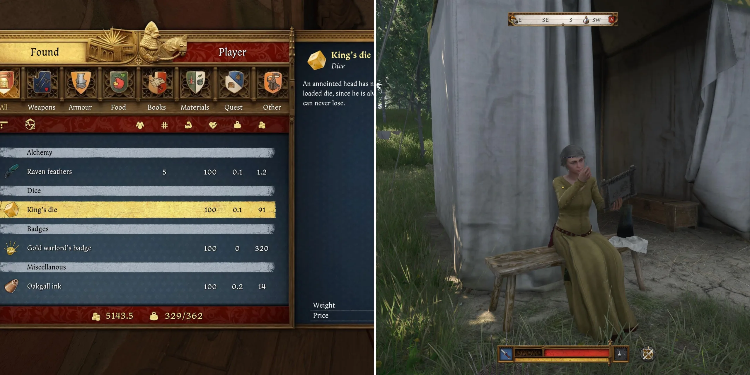 King's Dice Location In Kingdom Come: Deliverance 2