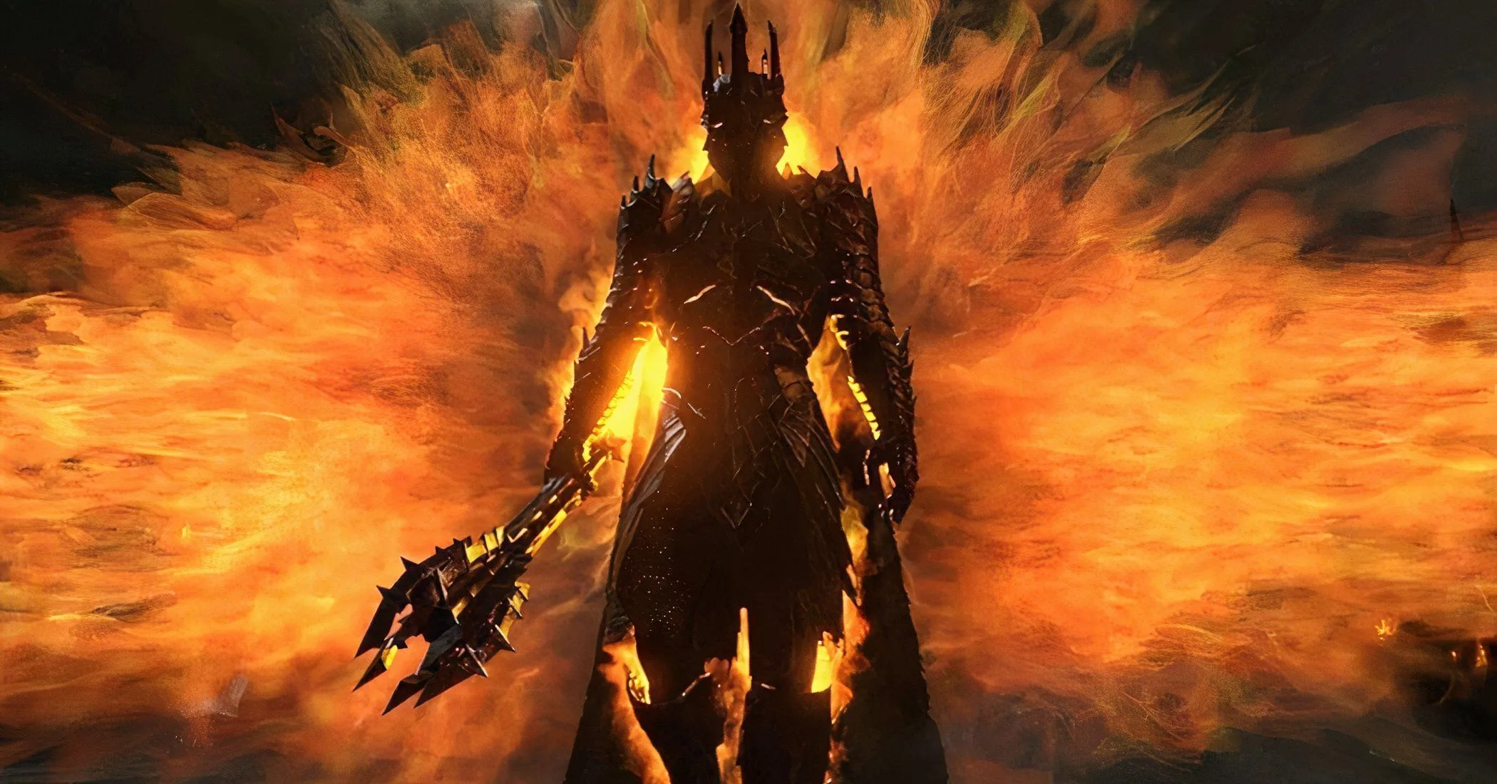 Lord of the Rings’ Sauron Actually Has a Terrifying Form Under the Iconic Movie Armor