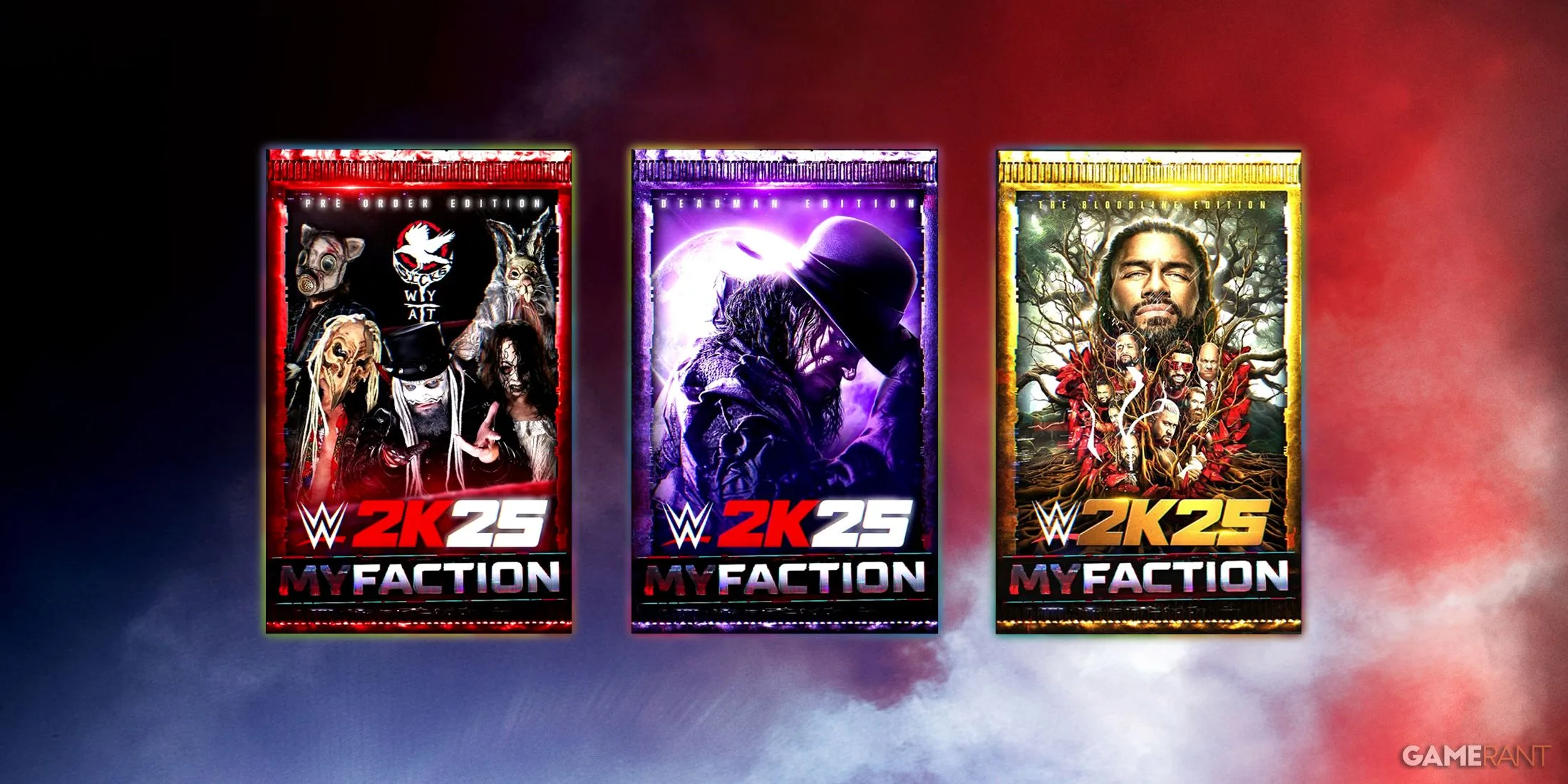 How to Get Pre-Order, Deadman Edition, and Bloodline Edition Content in WWE 2K25