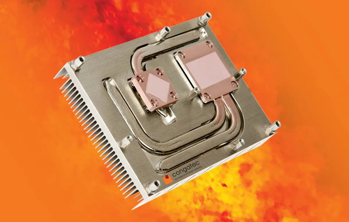 Congatec shows off acetone-based heat pipe cooling solution for extremely cold environments