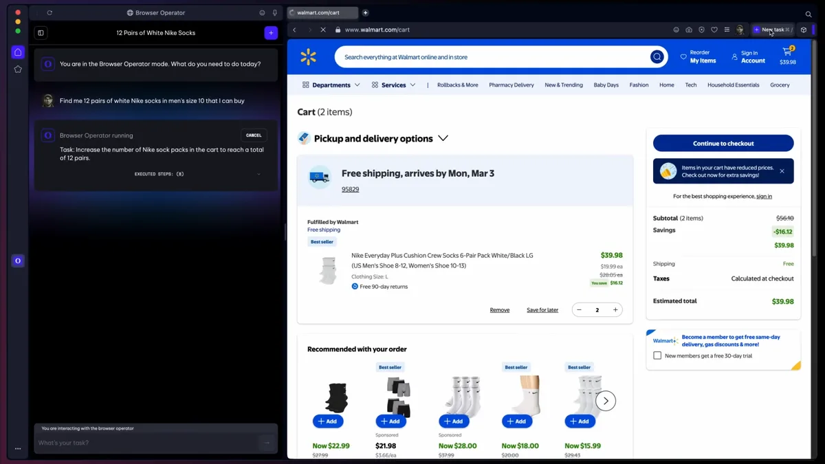 Move over, OpenAI — Opera's AI Browser Operator takes agentic AI to the next level
